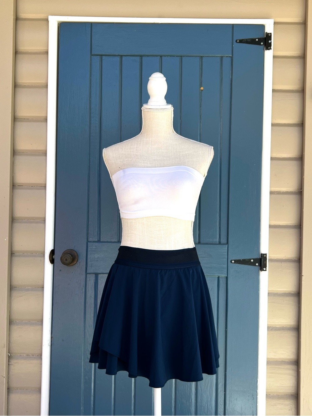 Lululemon Court Rival High-Rise Tennis Skirt Skort True Navy Blue women’s Size 6 - Picture 2 of 10